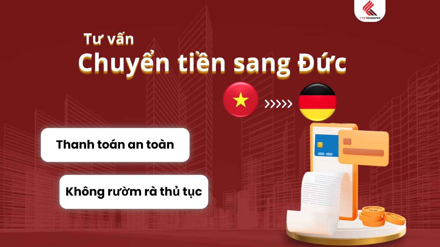 Tư vấn chuyển tiền sang Đức