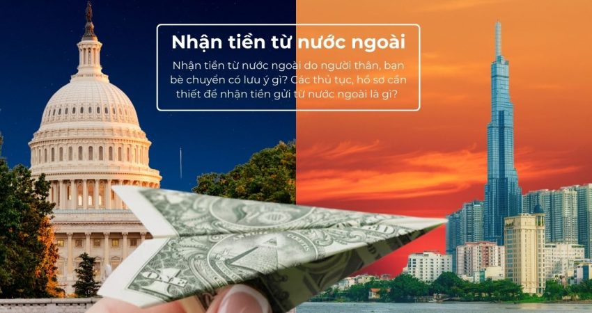 Nhận tiền từ nước ngoài