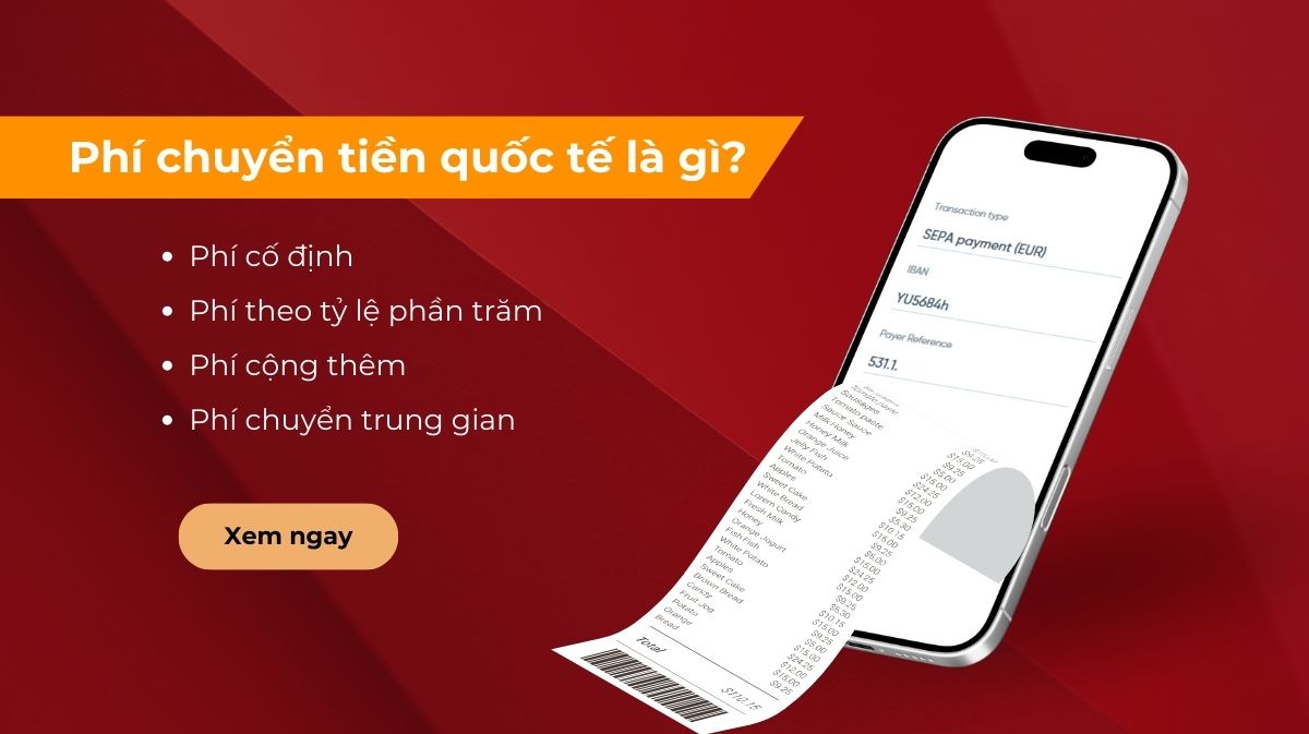 Phí chuyển tiền quốc tế là gì