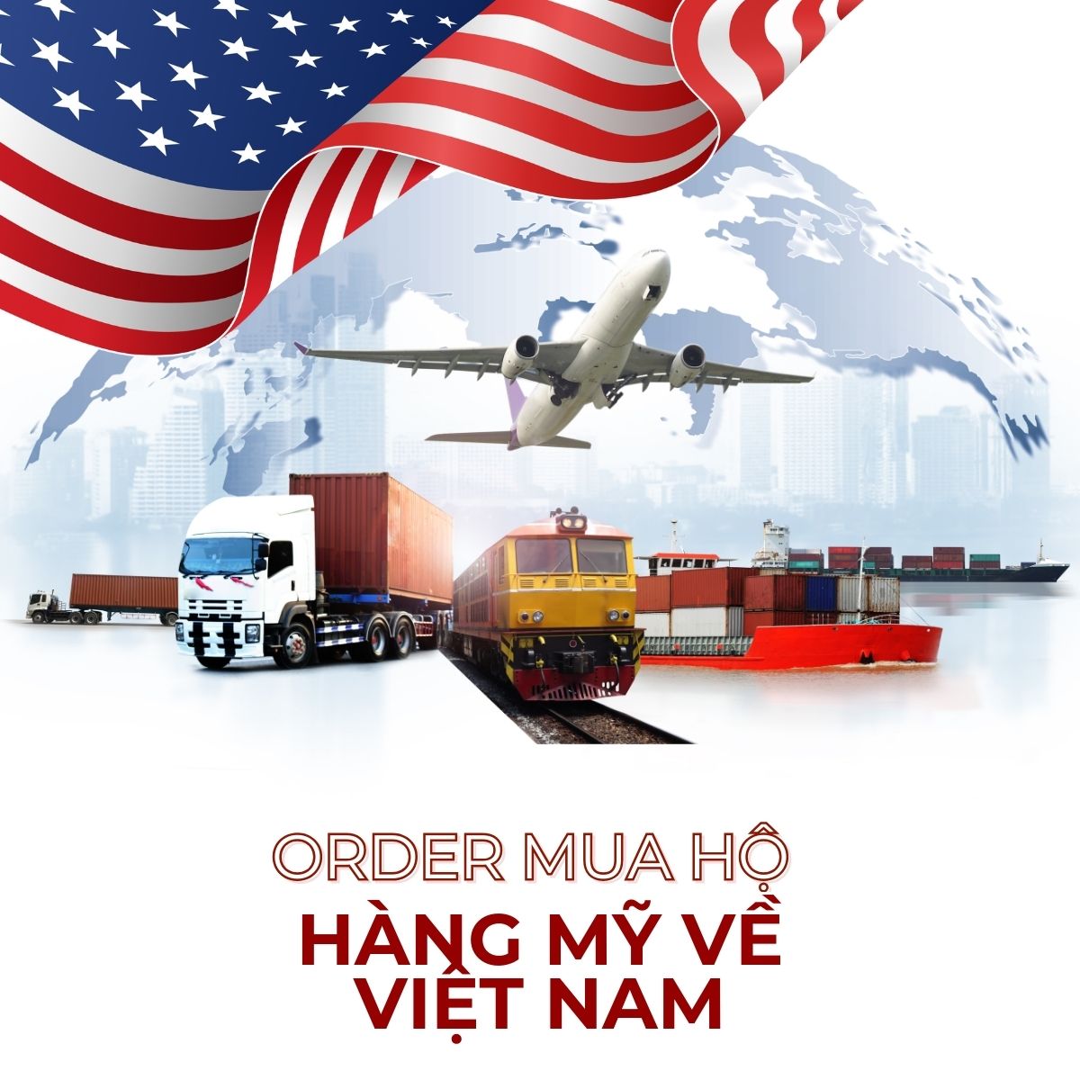 Order mua hộ hàng Mỹ về Việt Nam